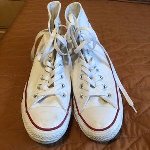 Converse Shoes - White high top converse Converse Shoes - White high top converse